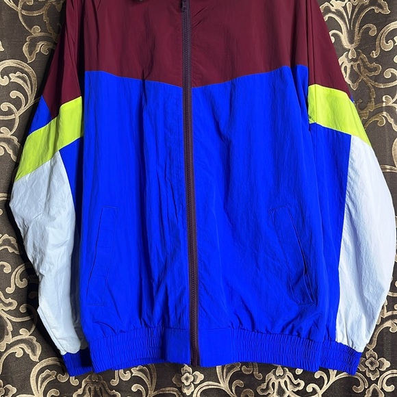 ASOS Colorblock Windbreaker - Picture 2 of 9